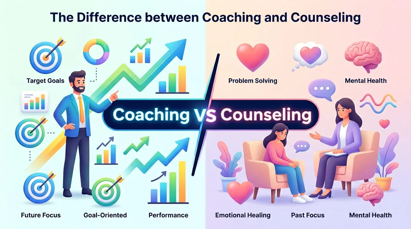 Difference Between Coaching and Counseling