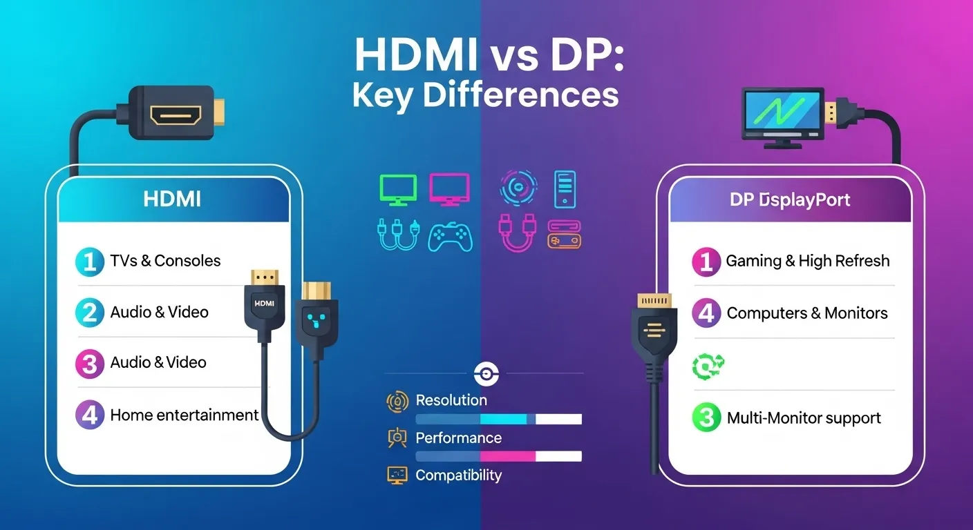 HDMI vs DP Port