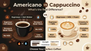 Americano vs Cappuccino