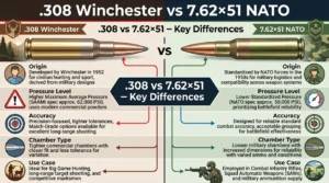 Difference Between .308 and 7.62×51