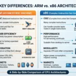 Difference Between ARM and x86