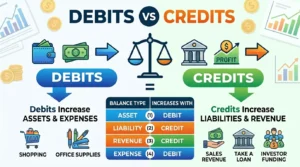 Difference Between Debits and Credits