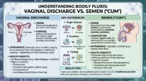 Difference Between Discharge and Cum