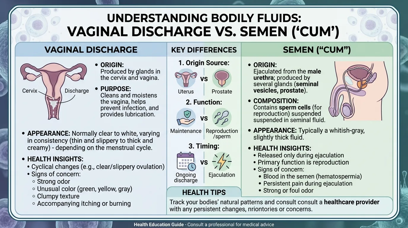 Difference Between Discharge and Cum