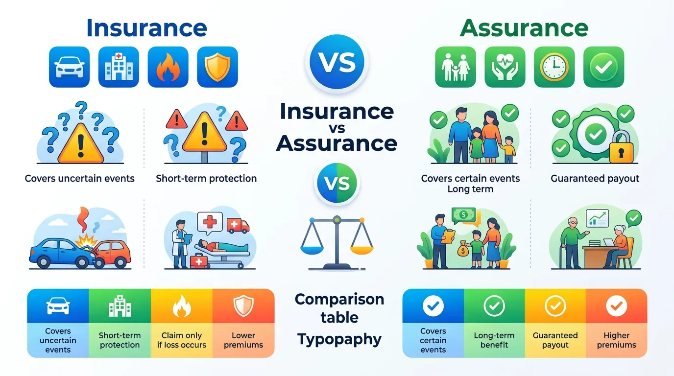 Insurance vs Assurance