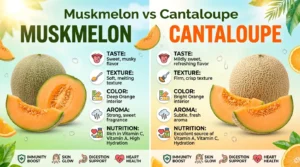 Muskmelon vs Cantaloupe