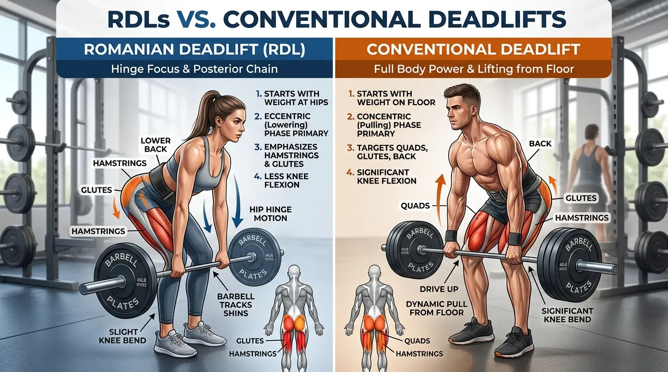 RDLs vs Deadlifts