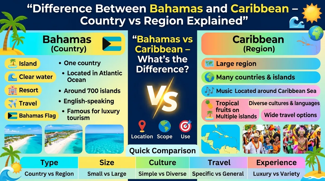 Bahamas vs Caribbean