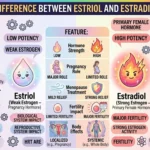 Difference Between Estriol and Estradiol
