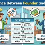 Difference Between Founder and Owner
