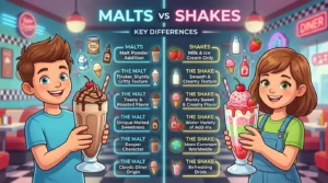 Difference Between Malts and Shakes