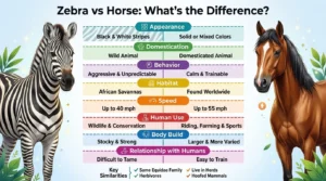 Difference Between Zebra and Horse
