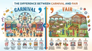 Difference Between Carnival and Fair