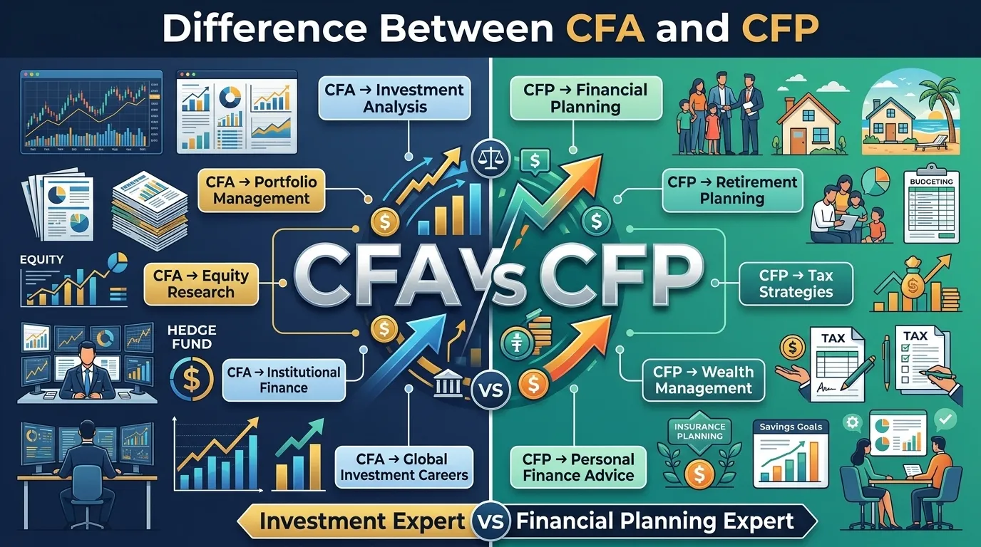 Difference Between CFA and CFP