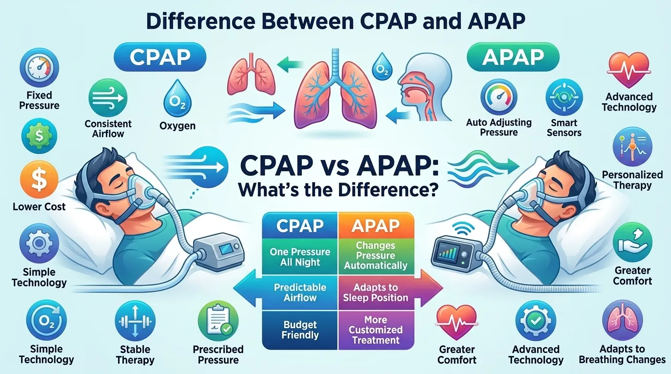 Difference Between CPAP and APAP