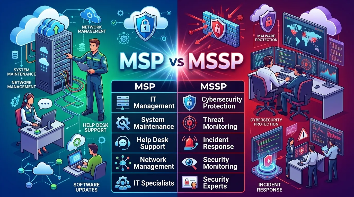 Difference Between MSP and MSSP